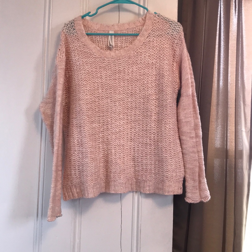 Light pink sweater